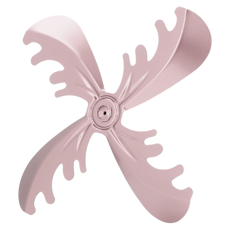 Pale de ventilateur pour poêle Irovami - vue complète 4 pales couleur bronze